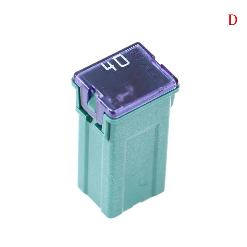 1Pc Mini Square Fuse 32V 20A 25A 30A 40A 50A60A Automotive Car Fuse With Plastic Box