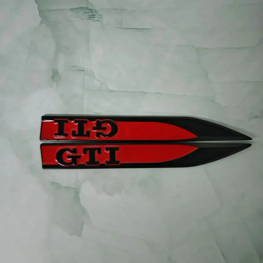 3Pcs 3D Metal Car Trunk Logo Sticker Grill Emblems Badge Decals For VW Golf 2 3 4 5 6 8 MK2 MK3 MK4 MK5 MK6 MK8 GTI Auto Parts