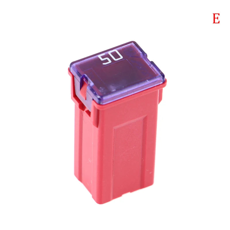 1Pc Mini Square Fuse 32V 20A 25A 30A 40A 50A60A Automotive Car Fuse With Plastic Box