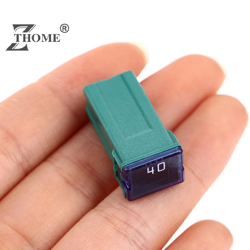 1Pc Mini Square Fuse 32V 20A 25A 30A 40A 50A60A Automotive Car Fuse With Plastic Box