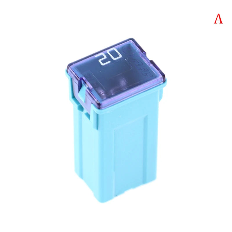 1Pc Mini Square Fuse 32V 20A 25A 30A 40A 50A60A Automotive Car Fuse With Plastic Box