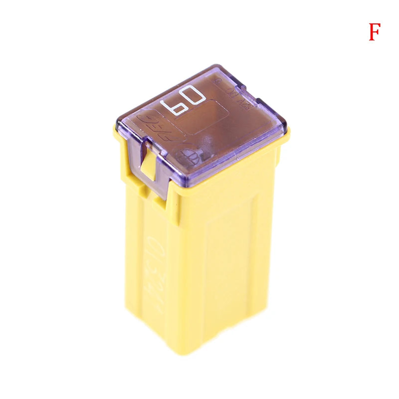 1Pc Mini Square Fuse 32V 20A 25A 30A 40A 50A60A Automotive Car Fuse With Plastic Box