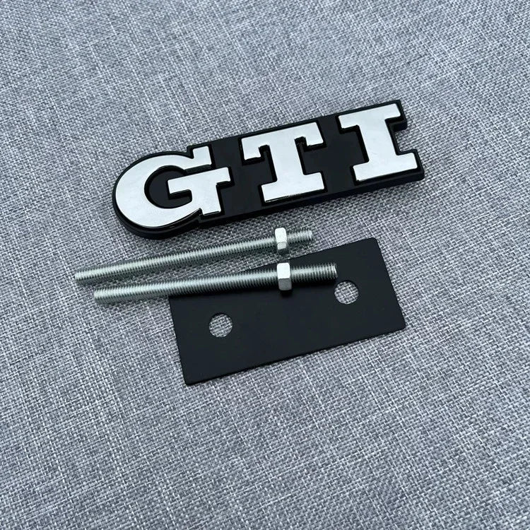 3Pcs 3D Metal Car Trunk Logo Sticker Grill Emblems Badge Decals For VW Golf 2 3 4 5 6 8 MK2 MK3 MK4 MK5 MK6 MK8 GTI Auto Parts