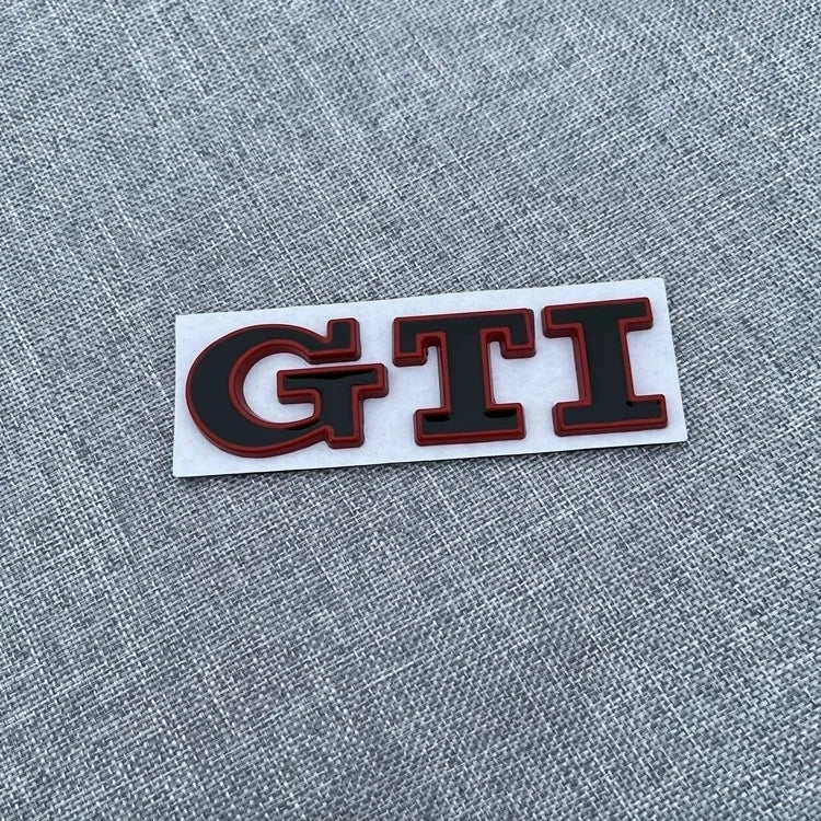 3Pcs 3D Metal Car Trunk Logo Sticker Grill Emblems Badge Decals For VW Golf 2 3 4 5 6 8 MK2 MK3 MK4 MK5 MK6 MK8 GTI Auto Parts