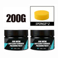 Car Rust Restoration Paste for Chrome Parts of Auto Rust And Fading on Car Wheels Designed for Renewing Oxidized Scratch Repair