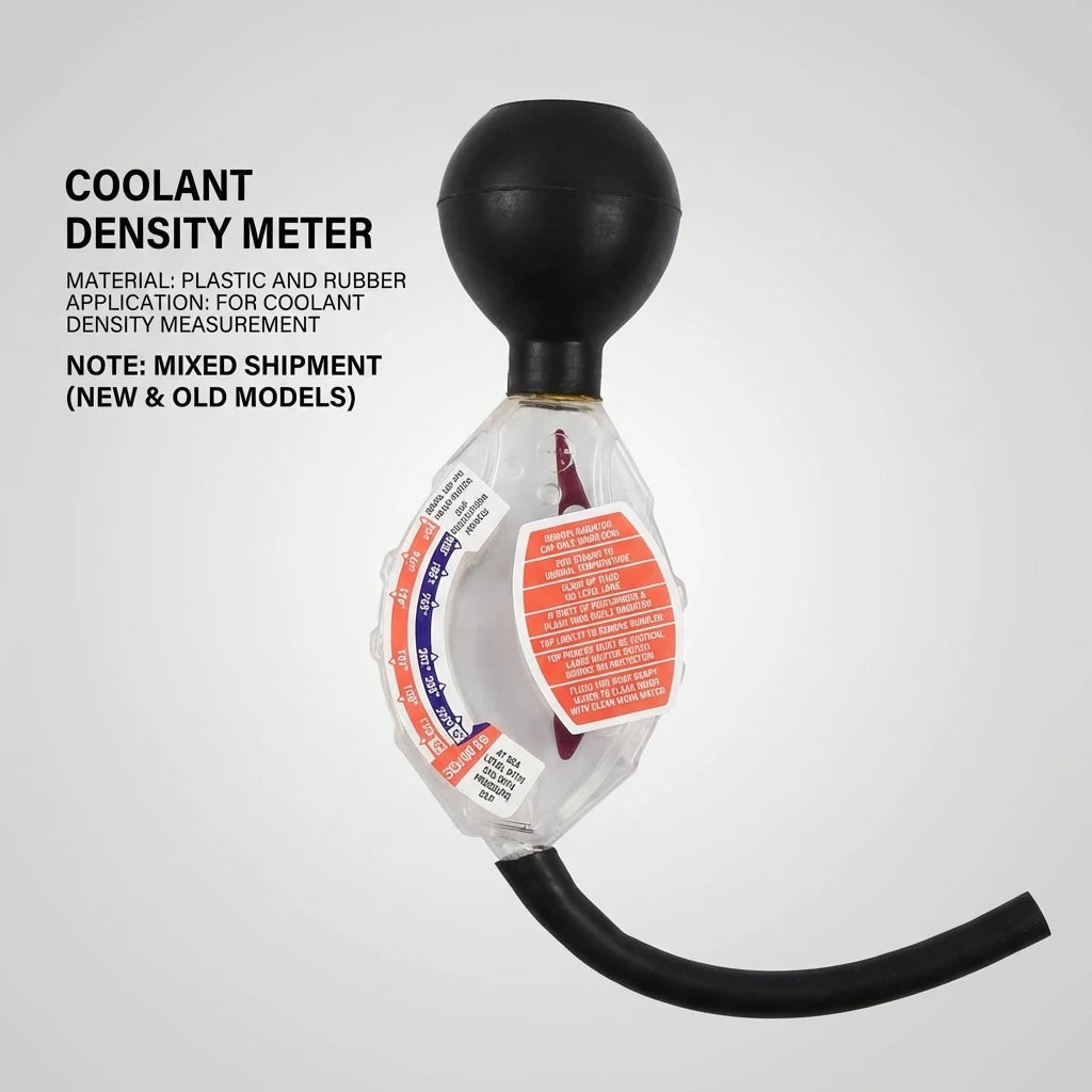 Car Radiator Coolant Tester, Durable Antifreeze Tester Tool for Cooling System, Auto Replacement Parts, High Accuracy Dial