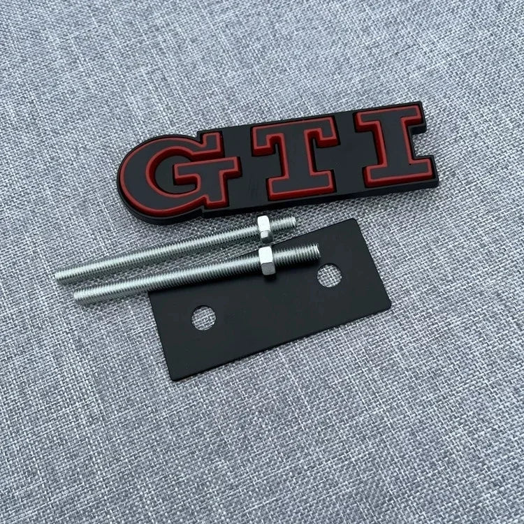 3Pcs 3D Metal Car Trunk Logo Sticker Grill Emblems Badge Decals For VW Golf 2 3 4 5 6 8 MK2 MK3 MK4 MK5 MK6 MK8 GTI Auto Parts